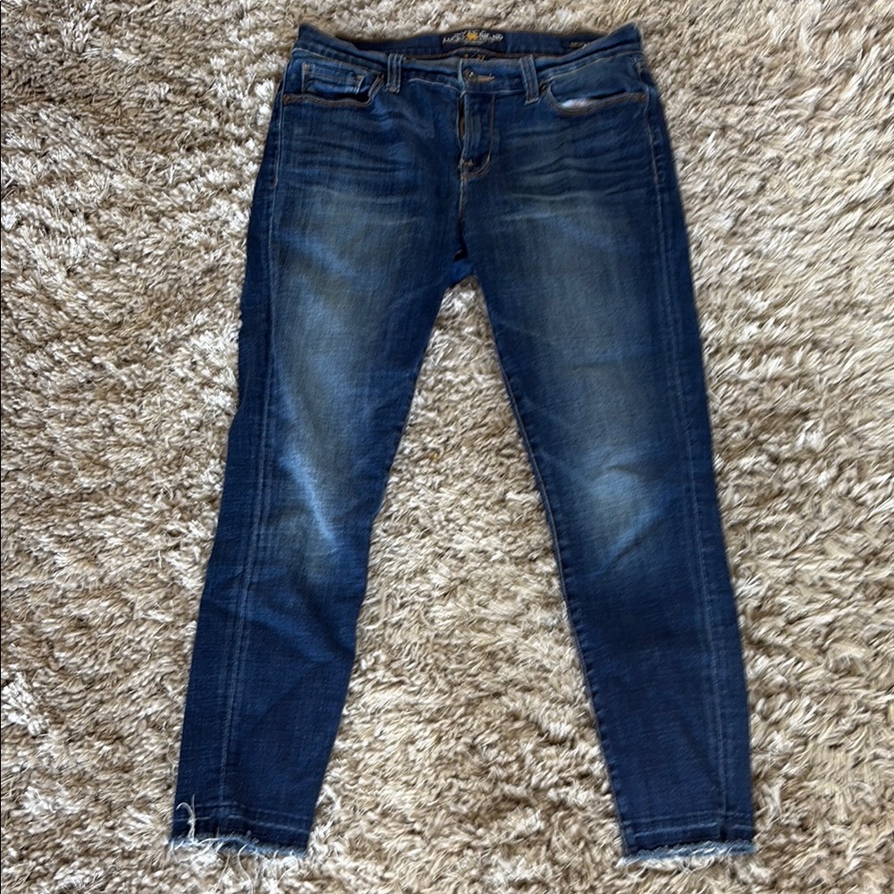 Lucky Brand Women's Capri Blue Jeans